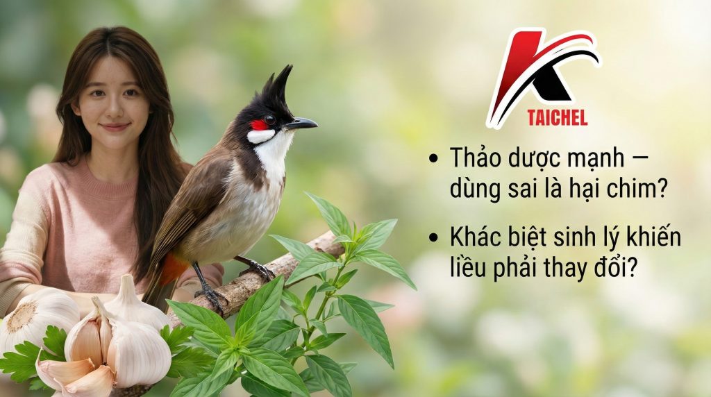 Tỏi & Xương Khỉ Cho Chim Cảnh: Phân Tích Dược Lý & Cách Dùng An Toàn - Taichel