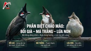 Phan Biệt Chào Mào Bổi Già - Má Trắng _ Lúa Non