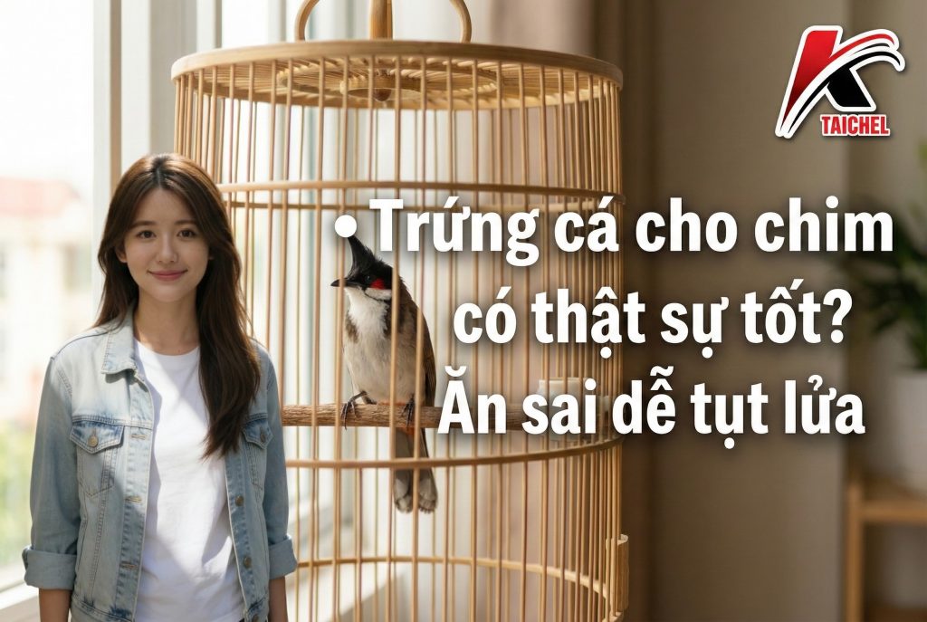 Trứng Cá Cho Chim Cảnh: Lợi Ích Thật Sự & Cách Cho Ăn Đúng - Taichel