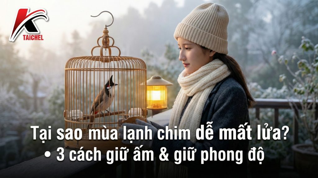 Chăm Sóc Chim Mùa Lạnh: Bí Quyết Giữ Lửa & Tránh Bệnh Cùng Taichel