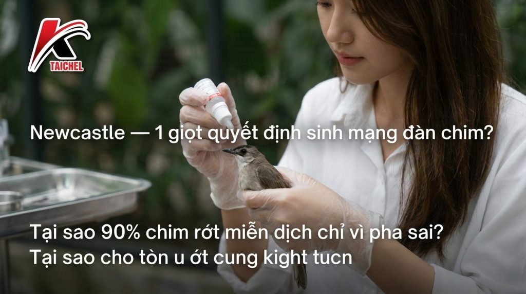 Phòng Bệnh Newcastle Cho Chim Cảnh: Hướng Dẫn Nhỏ LaSota Chuẩn - Taichel