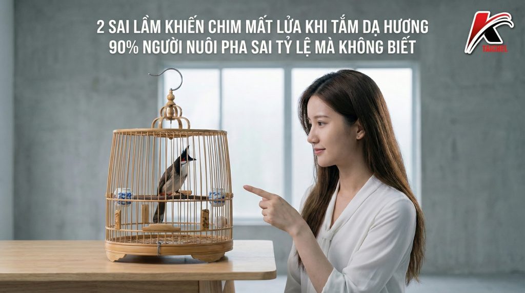 Dạ Hương Tắm Chim: Bí Quyết Trị Nấm & Mượt Lông Ít Người Biết - Taichel
