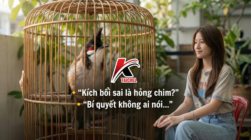 Kích Bổi Chim Chào Mào: Quy Trình Chuẩn Từ Thuần Hóa Đến Căng Lửa Bền - Taichel
