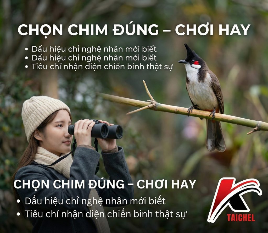 Bí Quyết Chọn Chim Hay: Đừng Để Bộ Lông Đánh Lừa! - Taichel