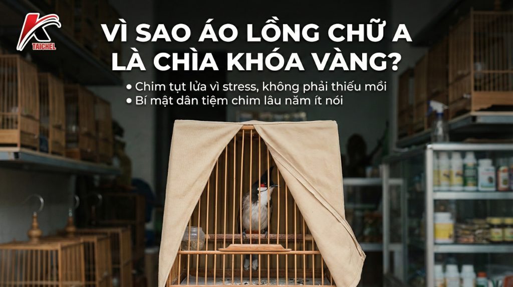Cách Chữa Chim Chào Mào Bị Tụt Lửa: Bí Mật Áo Lồng Chữ A - Taichel