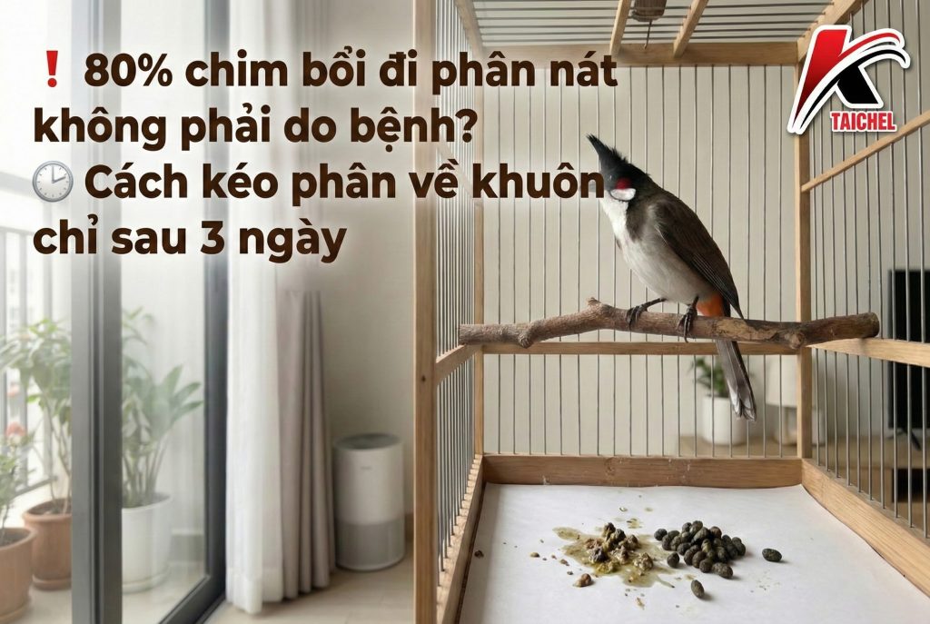 Chim Bổi Đi Phân Nát: Tại Sao 80% Bị & Cách Cám Taichel Xử Lý Sau 3 Ngày