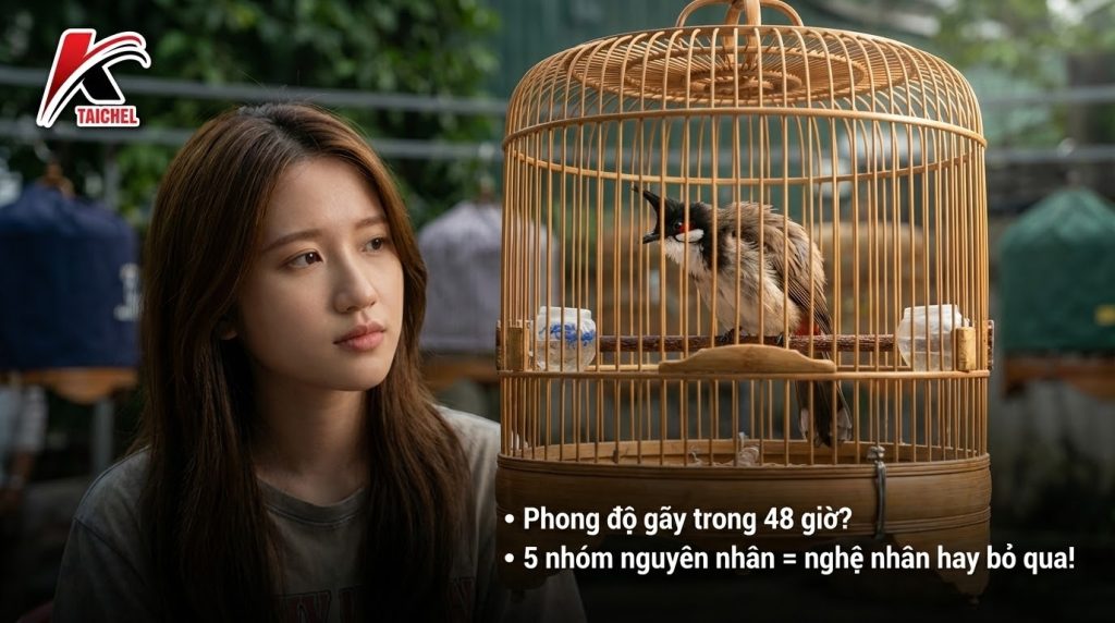 Chim Bị Tụt Lửa Đột Ngột: 4 Nguyên Nhân & Cách Vực Lại - Taichel