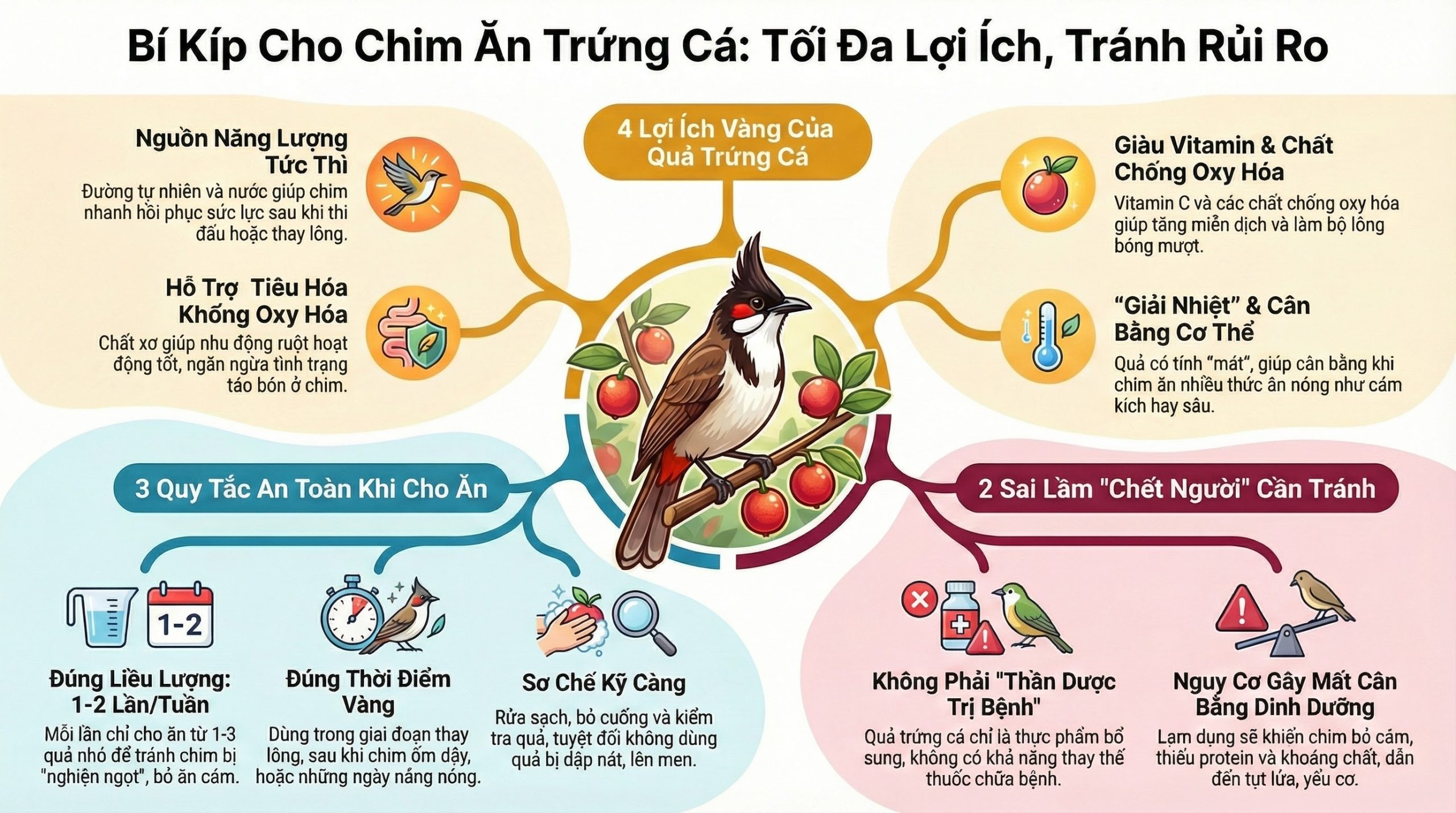 Infographic thành phần dinh dưỡng của quả trứng cá.