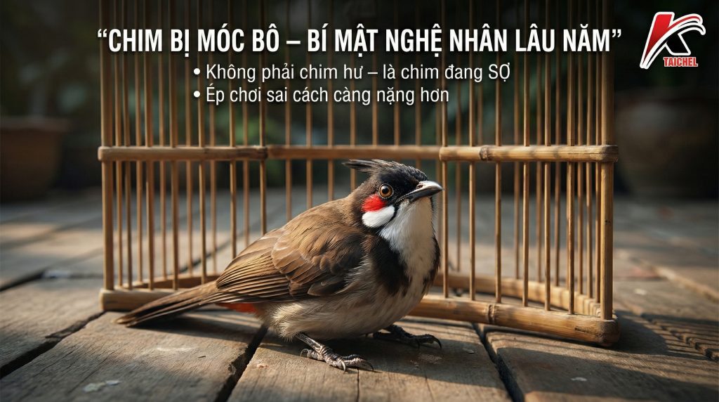 Chim Bị Móc Bô Cắn Lông (Phá Vĩ): Nguyên Nhân & Cách Khắc Phục Dứt Điểm - Taichel