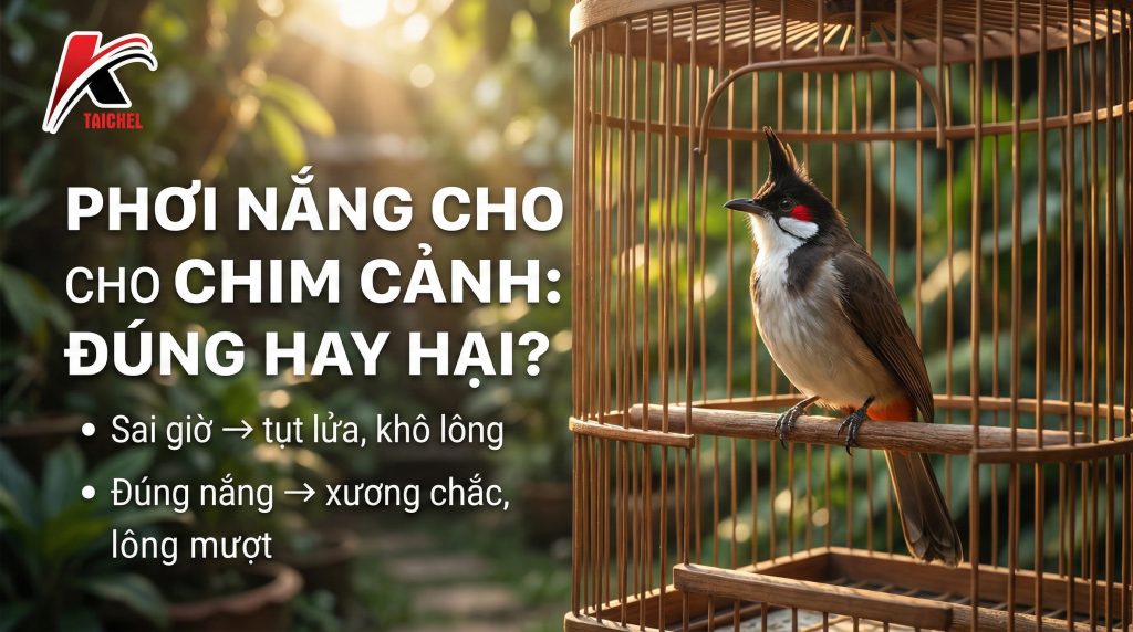 Phơi Nắng Cho Chim: Bí Quyết "Lên Lửa" Hay "Tự Sát"? - Taichel