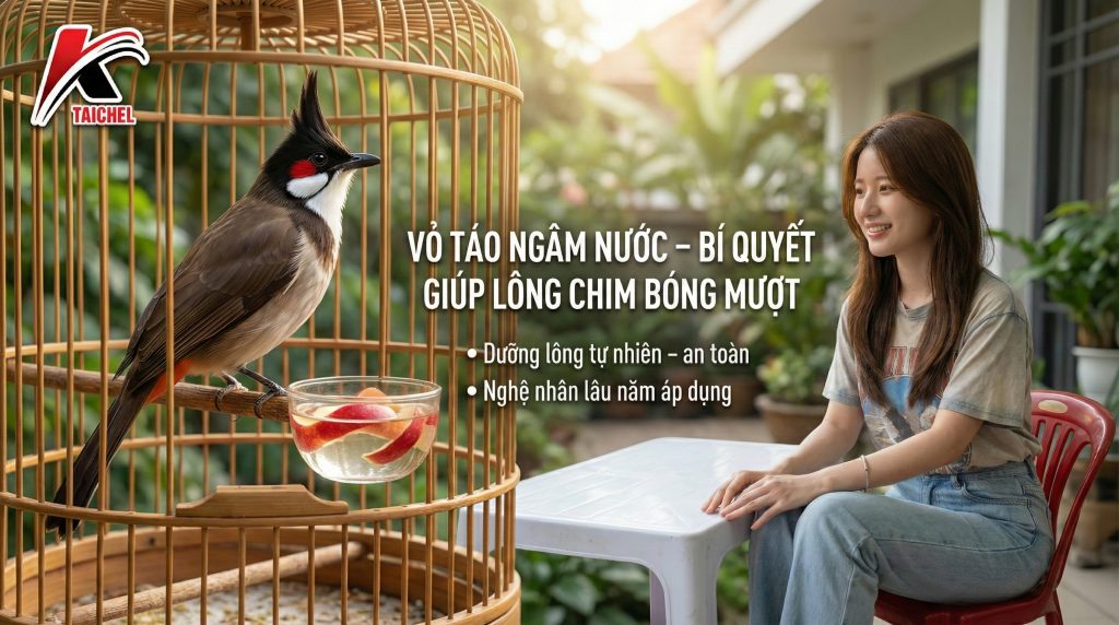Làm Đẹp Lông Chim Bằng Vỏ Táo: Bí Quyết "Phủ Bóng" & Quy Trình 7 Ngày