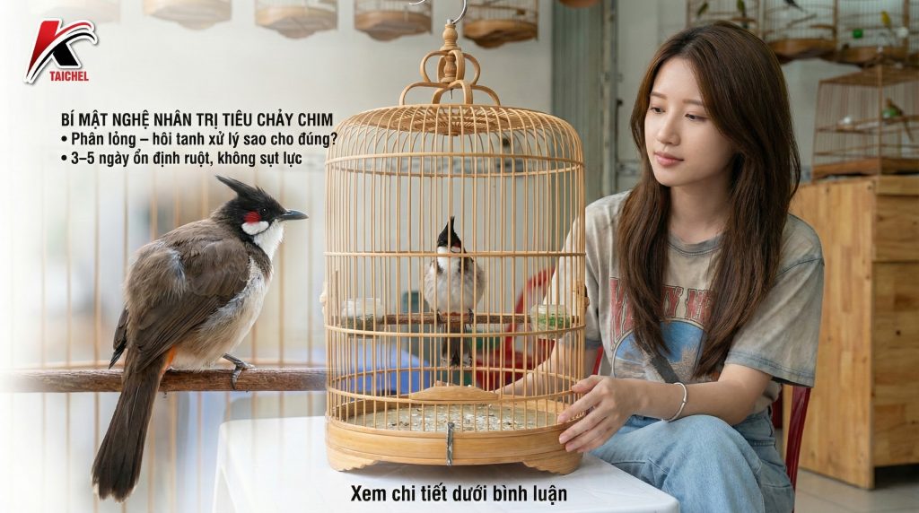 Cách Dùng Nanocoli Cho Chim: Phác Đồ "Sáng Thảo Dược - Chiều Kháng Sinh" - Taichel