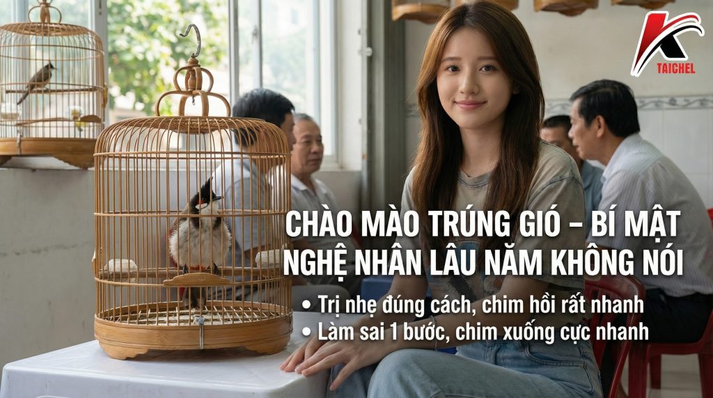 Chim Bị Trúng Gió Là Gì? Dấu Hiệu, Cấp Cứu "Giờ Vàng" & Cách Trị - Taichel