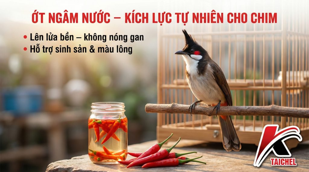 Nước Ớt Cho Chim: Báo Cáo Khoa Học Về Kích Lửa & Tăng Sinh Sản Tự Nhiên