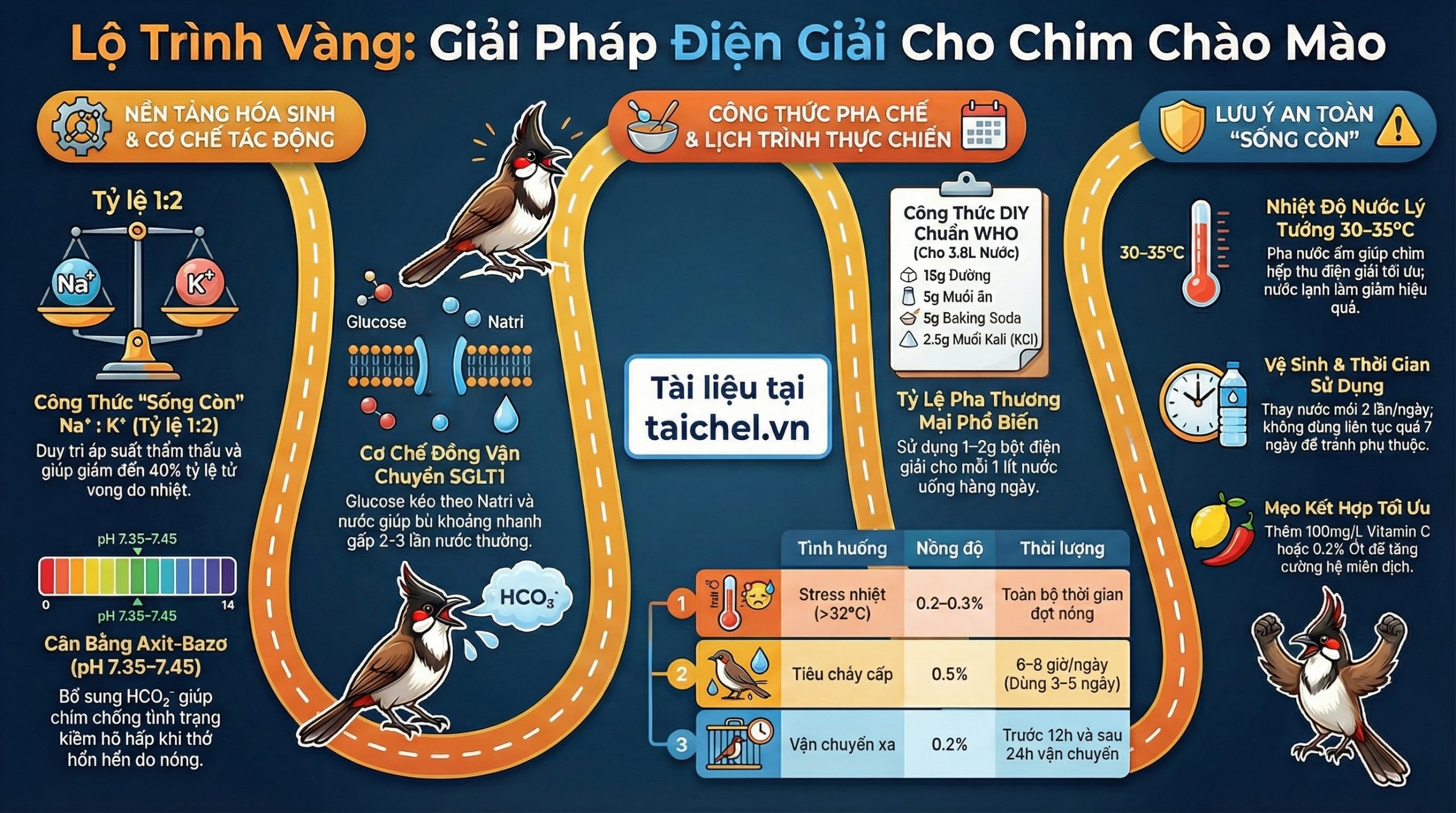Sơ đồ cơ chế đồng vận chuyển Glucose và Natri qua màng tế bào.
