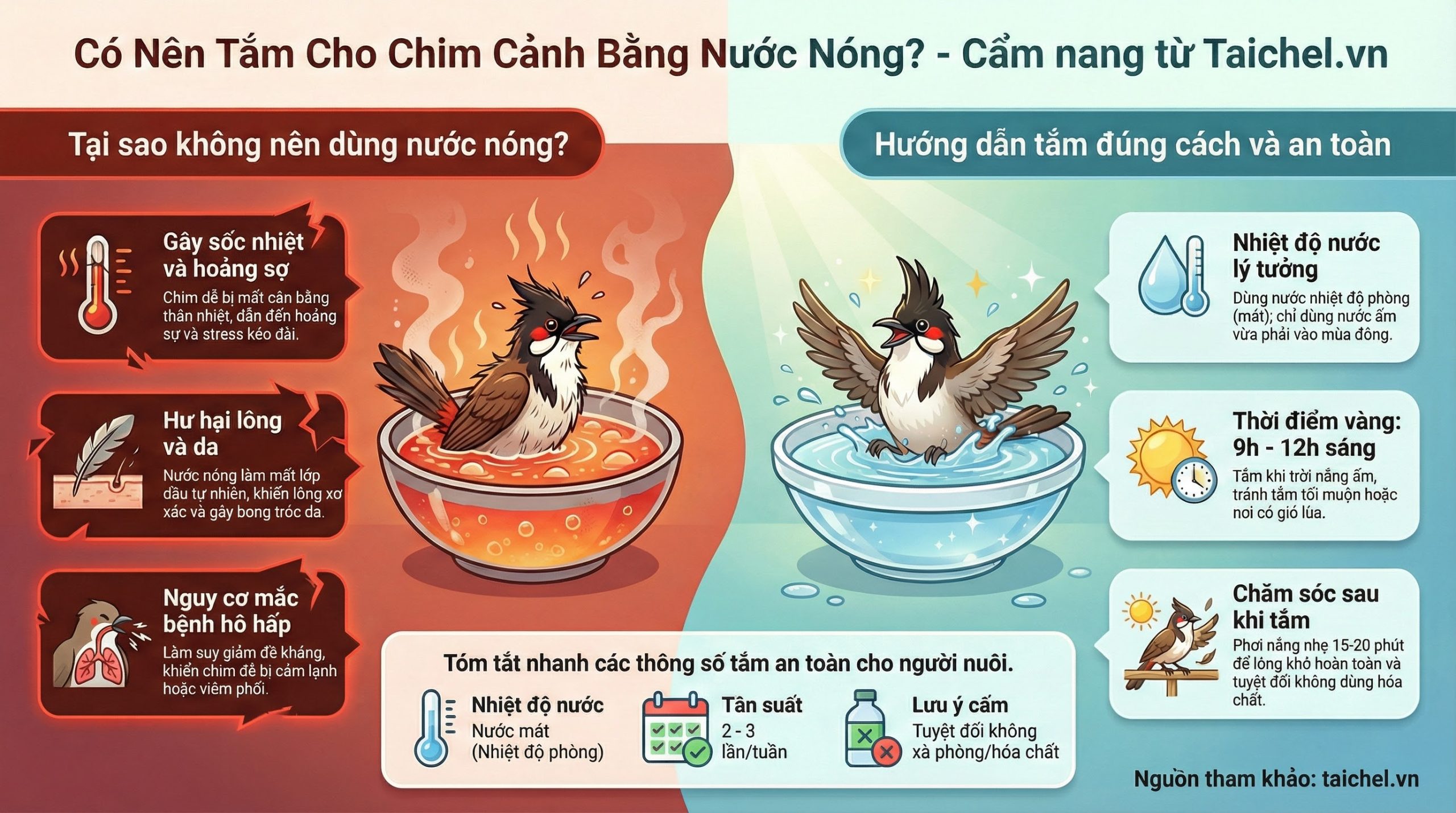 Biểu đồ nhiệt kế chỉ ra vùng xanh (25-30 độ) là vùng an toàn nhất.