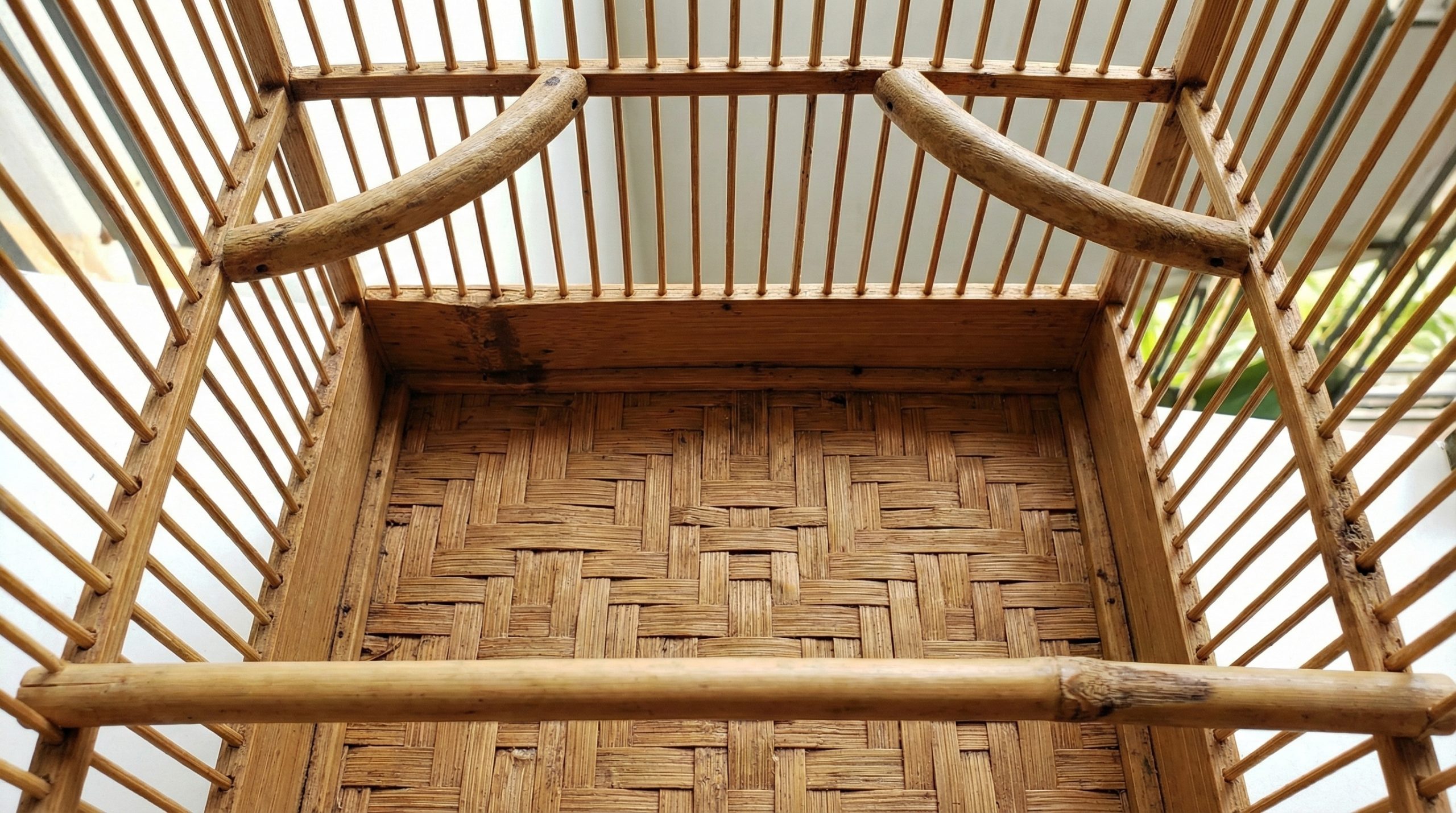 Sơ đồ bố trí cầu thẳng và cầu góc trong lồng nuôi chào mào