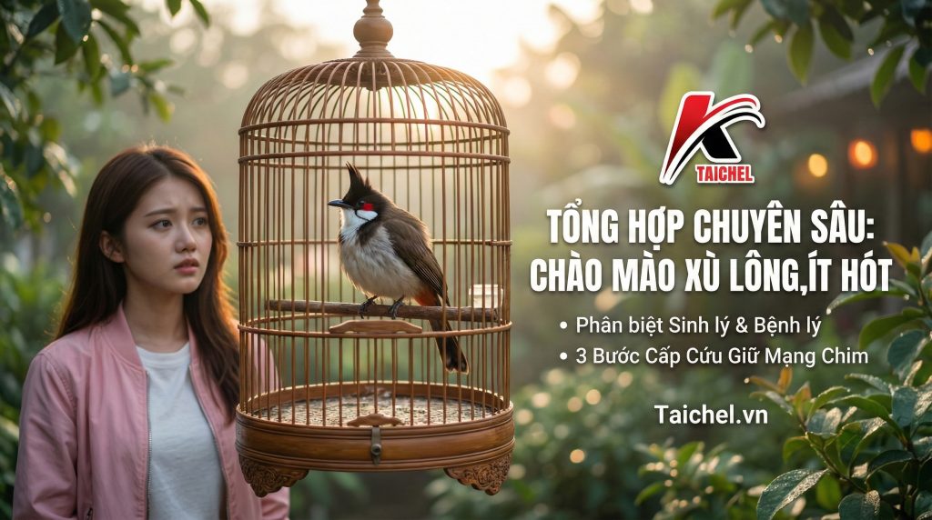 Chào Mào Xù Lông Ít Hót: 4 Nguyên Nhân & Bảng So Sánh Nhận Biết