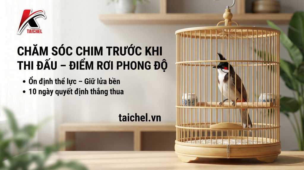 Chăm Sóc Chim Trước Khi Thi Đấu: Giáo Án 10 Ngày "Om Lửa" Đỉnh Cao
