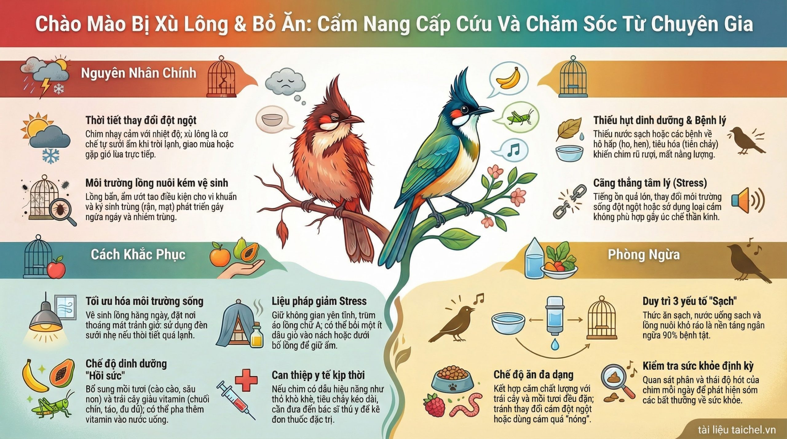 Infographic 4 bước chẩn đoán và pha thuốc Hapacol cấp cứu chào mào bị sốt nhiệt, sốc cám.