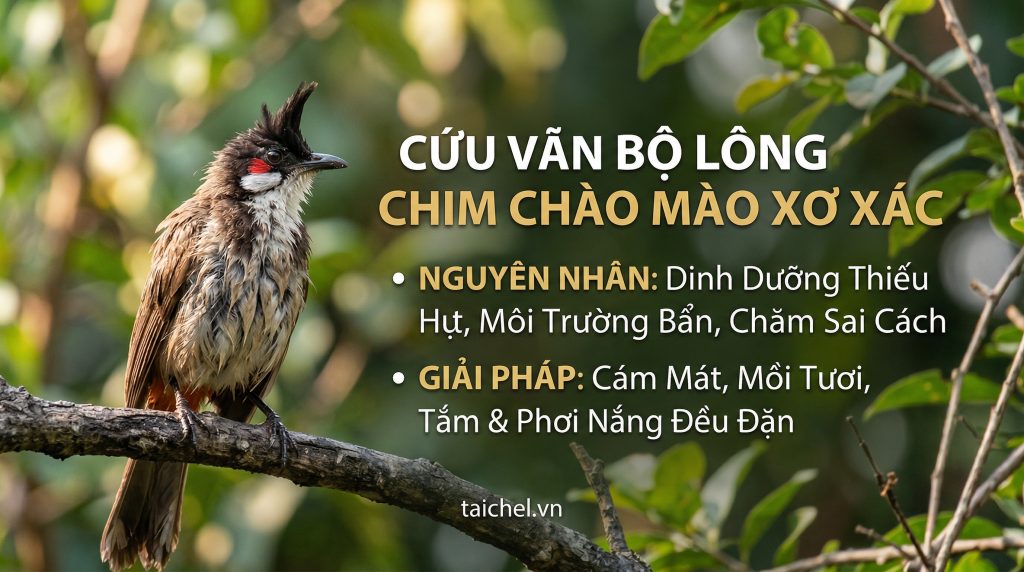 5 Nguyên Nhân Chim Sơ Lông & 4 Bước Khắc Phục Thần Tốc [2026]