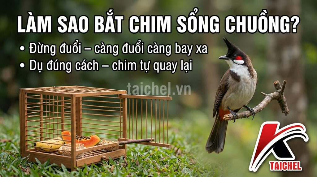Làm Sao Để Bắt Chim Sổng Chuồng? 4 Tuyệt Chiêu Gọi Chim Về [2026]