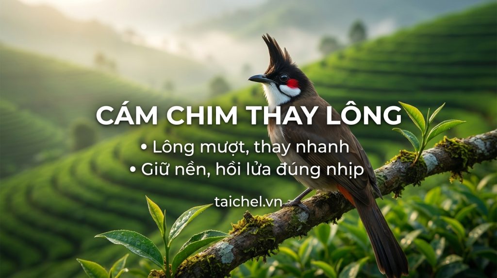 Bí Quyết Chọn Cám Chim Thay Lông & Cách Chăm Sóc Lông Mượt, Nhanh Hồi Lửa
