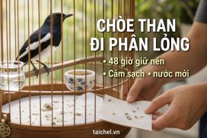 Ảnh bìa chòe than đi phân lỏng, 48 giờ giữ nền