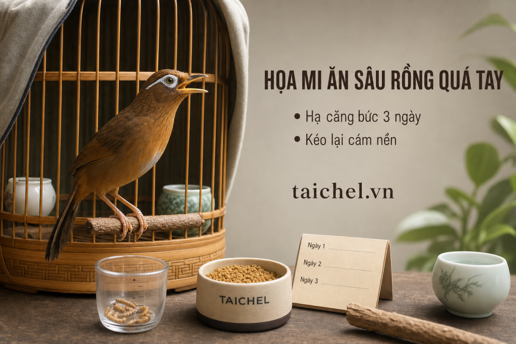 Họa mi ăn sâu rồng quá tay, lịch 3 ngày hạ căng bức