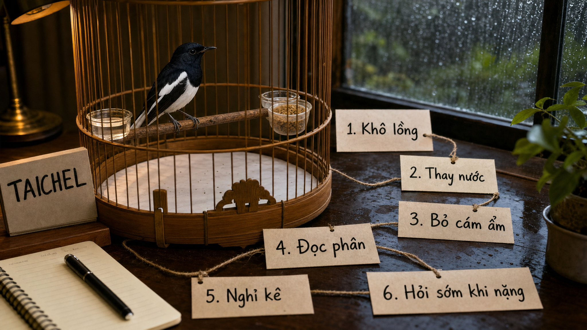 Infographic nhiều nhánh checklist 24 giờ khi chòe than ngủ gục mùa mưa
