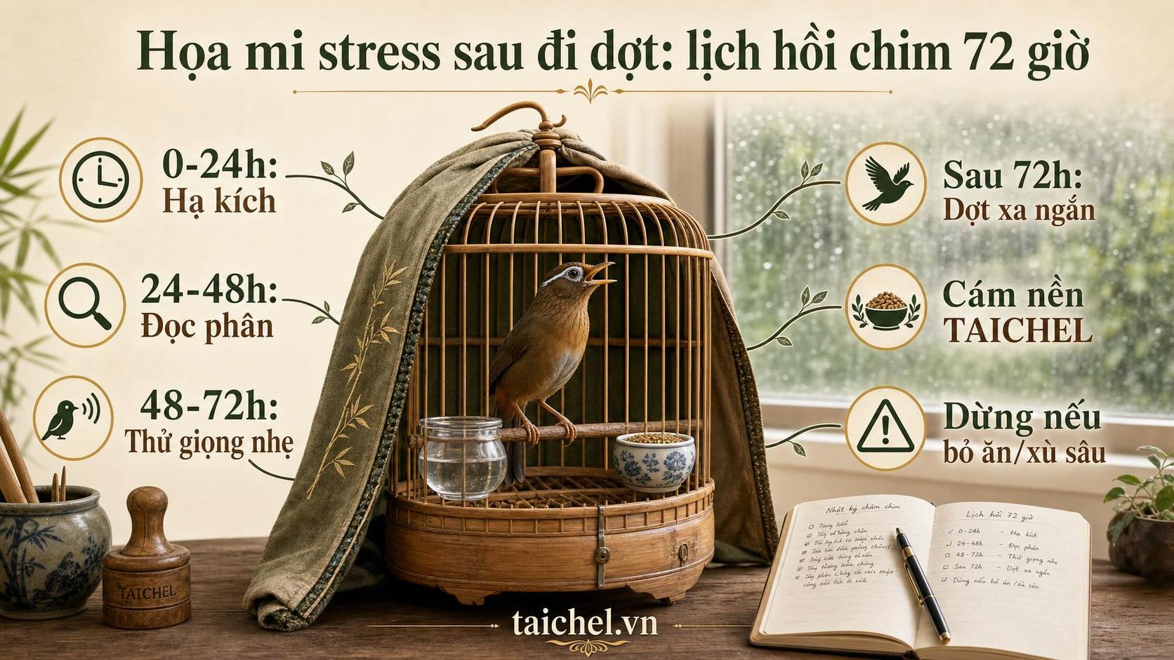 Infographic lịch 72 giờ hồi họa mi stress sau đi dợt