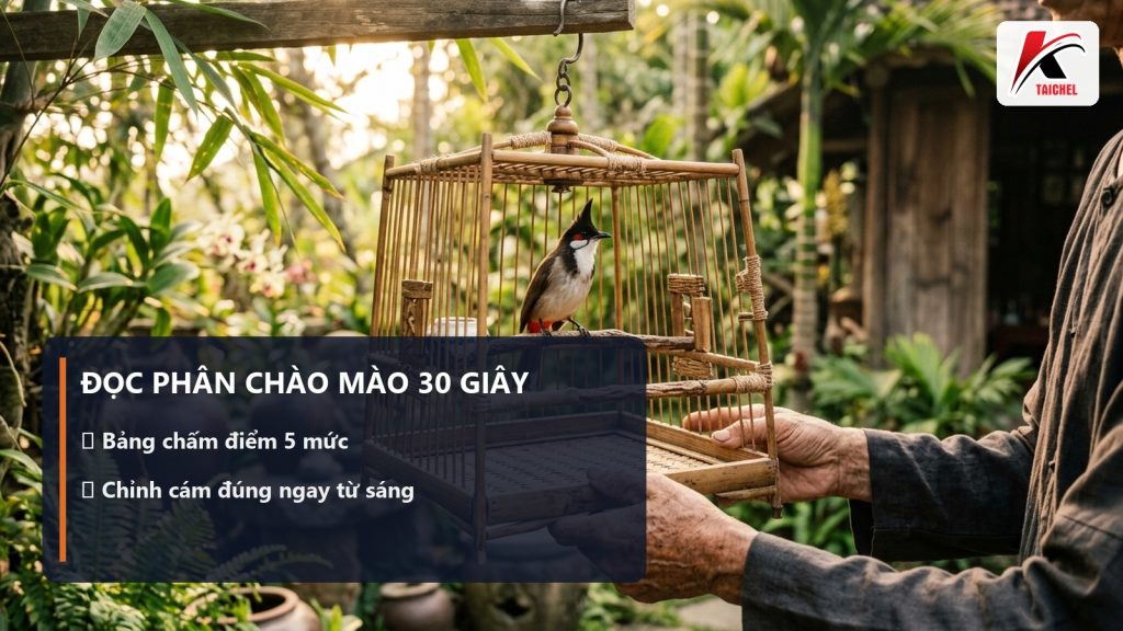 Cách Đọc Phân Chào Mào: Bảng Chấm 5 Mức Chỉnh Cám Chuẩn