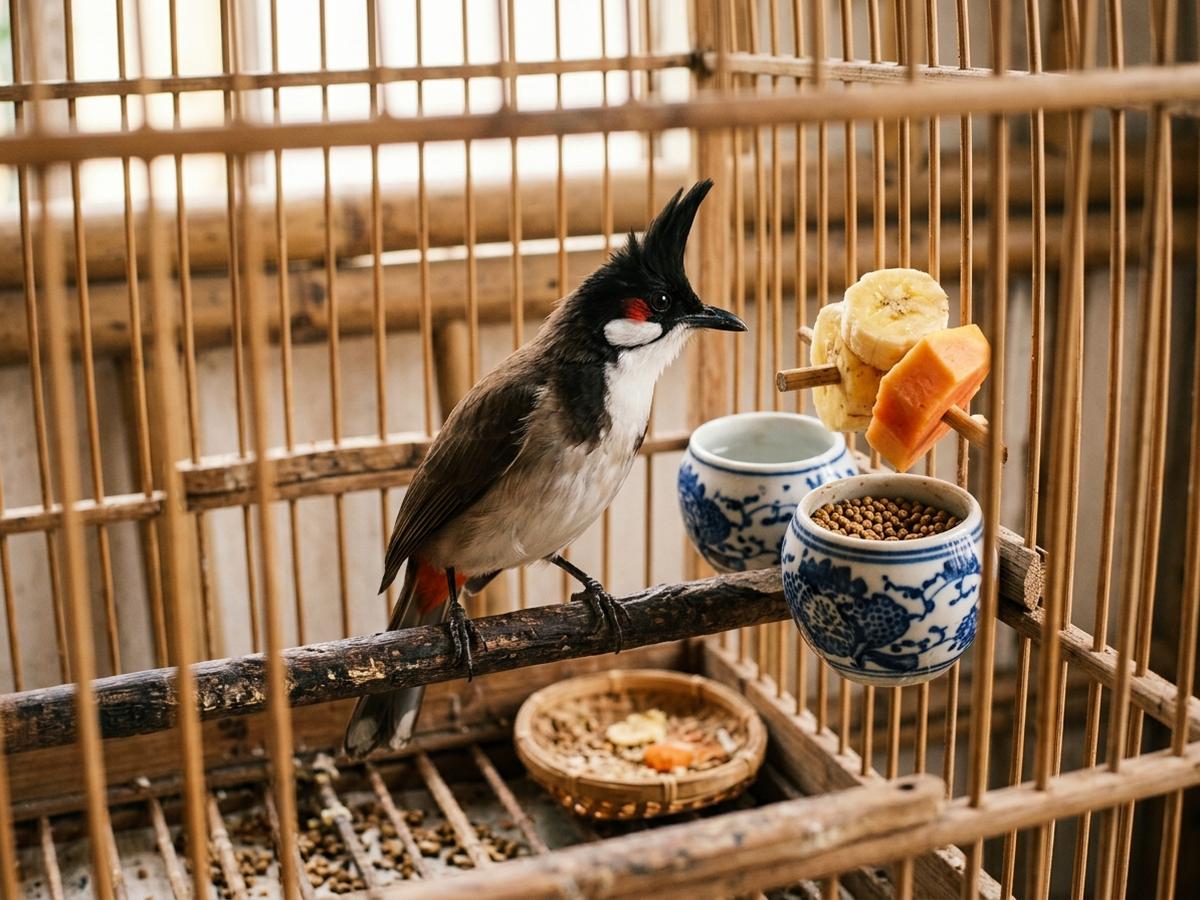 Dinh dưỡng cám trứng kiến cao cấp hỗ trợ chào mào hót hay căng lửa bền bỉ