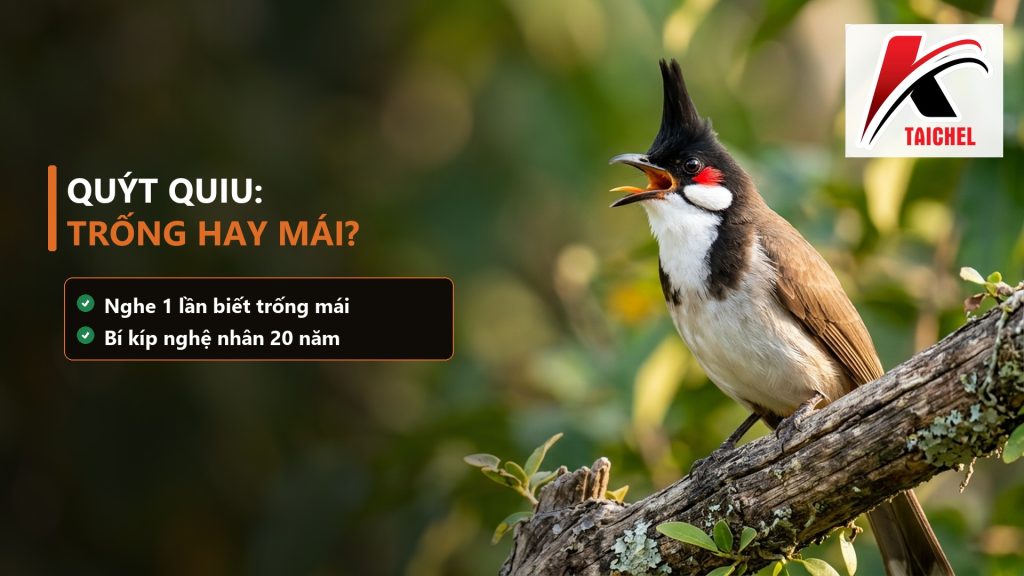 Chào Mào Kêu Quýt Quiu Là Trống Hay Mái? Cách Phân Biệt Chuẩn Xác