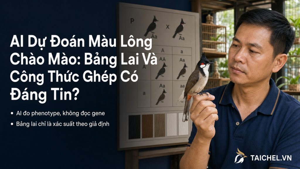 AI Dự Đoán Màu Lông Chào Mào: Bảng Lai Và Công Thức Ghép Có Đáng Tin?