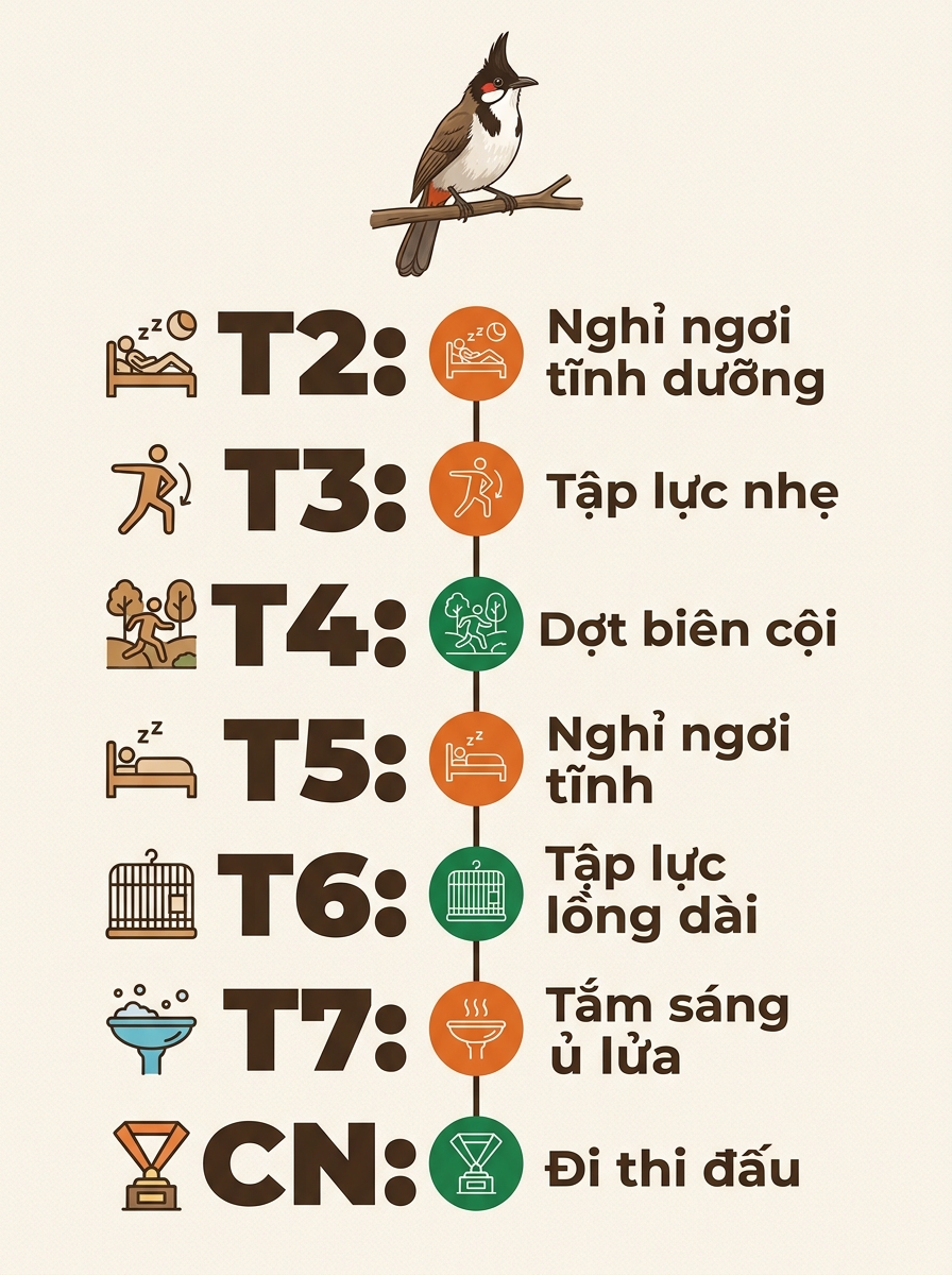 cách nuôi chào mào căng lửa