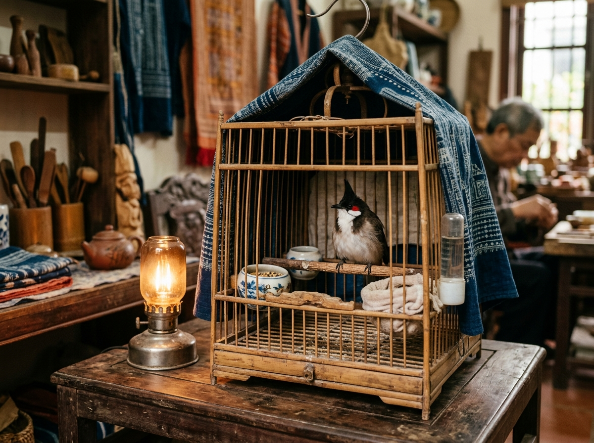 cấp cứu chào mào xù lông giữ ấm tại nhà