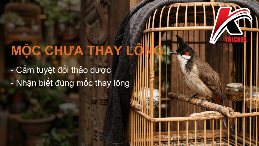 Chào Mào Mộc Chưa Thay Lông Rừng: Vì Sao Tuyệt Đối Cấm Dùng Thảo Dược