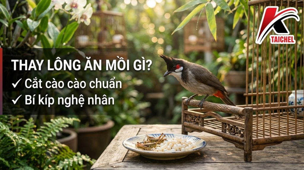 Chào Mào Thay Lông Ăn Mồi Tươi Gì: Lịch Cắt – Bổ Sung Cào Cào Chuẩn Từng Tuần