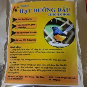 Hạt Dưỡng Đấu Chích Chòe TAICHEL bổ sung 30% trứng kiến gói 100g