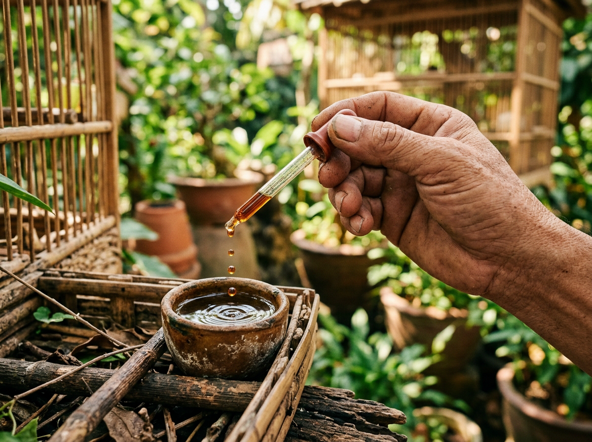 Hướng dẫn cách pha và liều lượng dùng vitamin cho chào mào thay lông an toàn