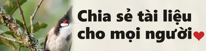 Chia sẻ tài liệu cho mọi người