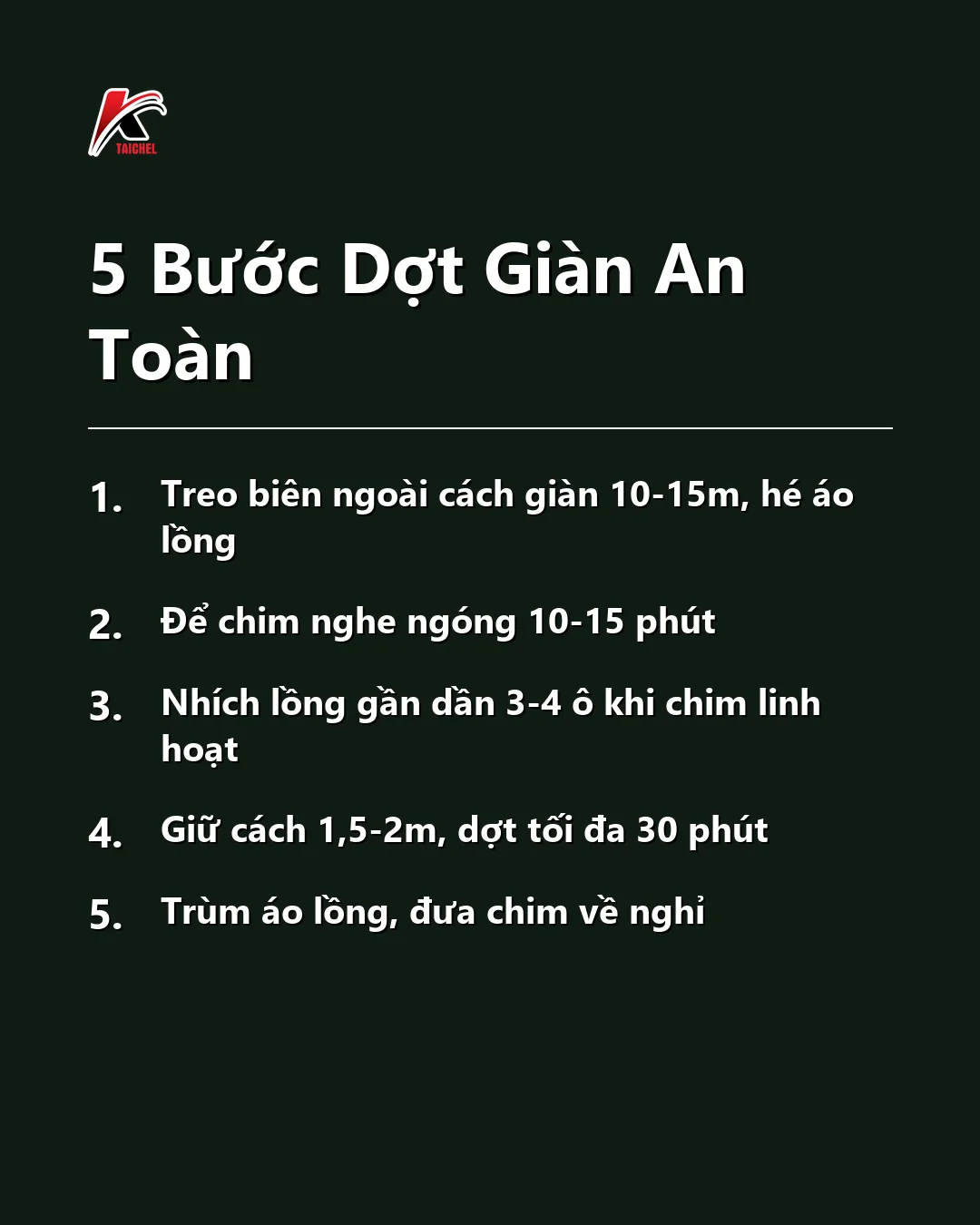 Infographic: Chào Mào Hót Đấu Giàn: 5 Bước Dợt An Toàn Không Cắn Lồng Và Giữ Lửa Bền